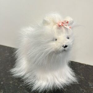 Ganz Webkinz Lil Kinz YORKIE 7" Plush DOG White Pink Stuffed Animal Toy No Code